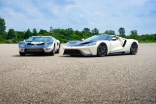 Preproduction 2022 Ford GT Heritage Edition